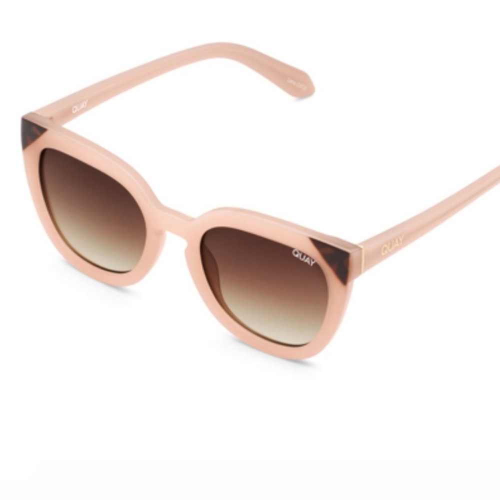 🌸QUAY🌸 Noosa Pink/Brown Cat Eye Sunglasses - Picture 13 of 13